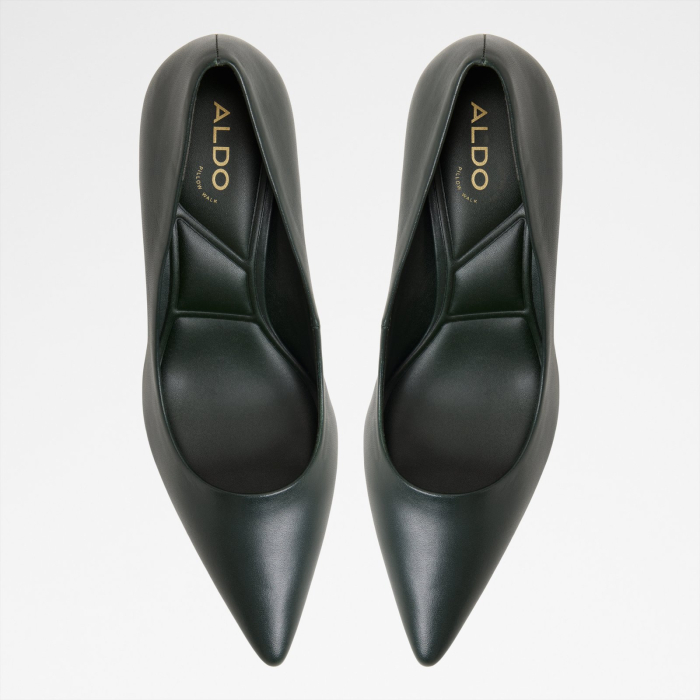 Verone Dark Green Women's Mid Heel Shoes | ALDO Shoes Oman