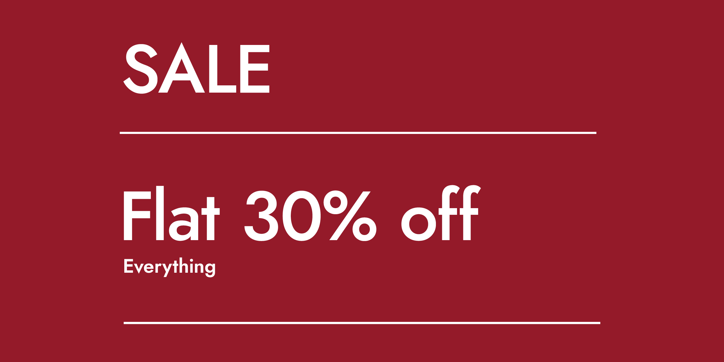 Pay week Sale