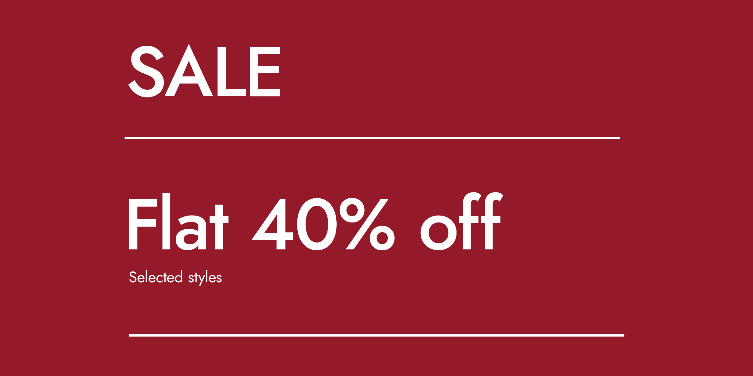 Pay Week Sale