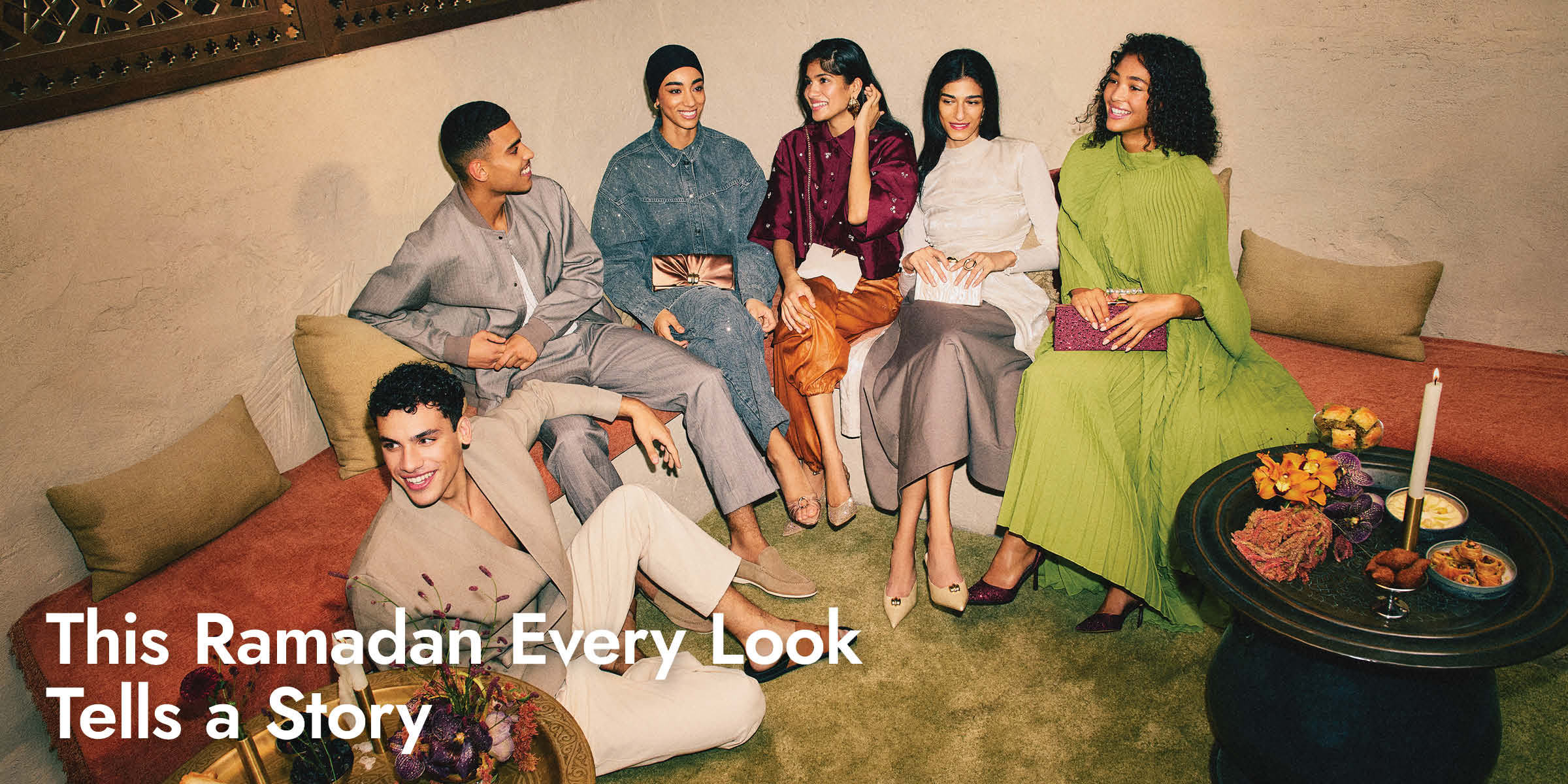 Together, after sunset. 