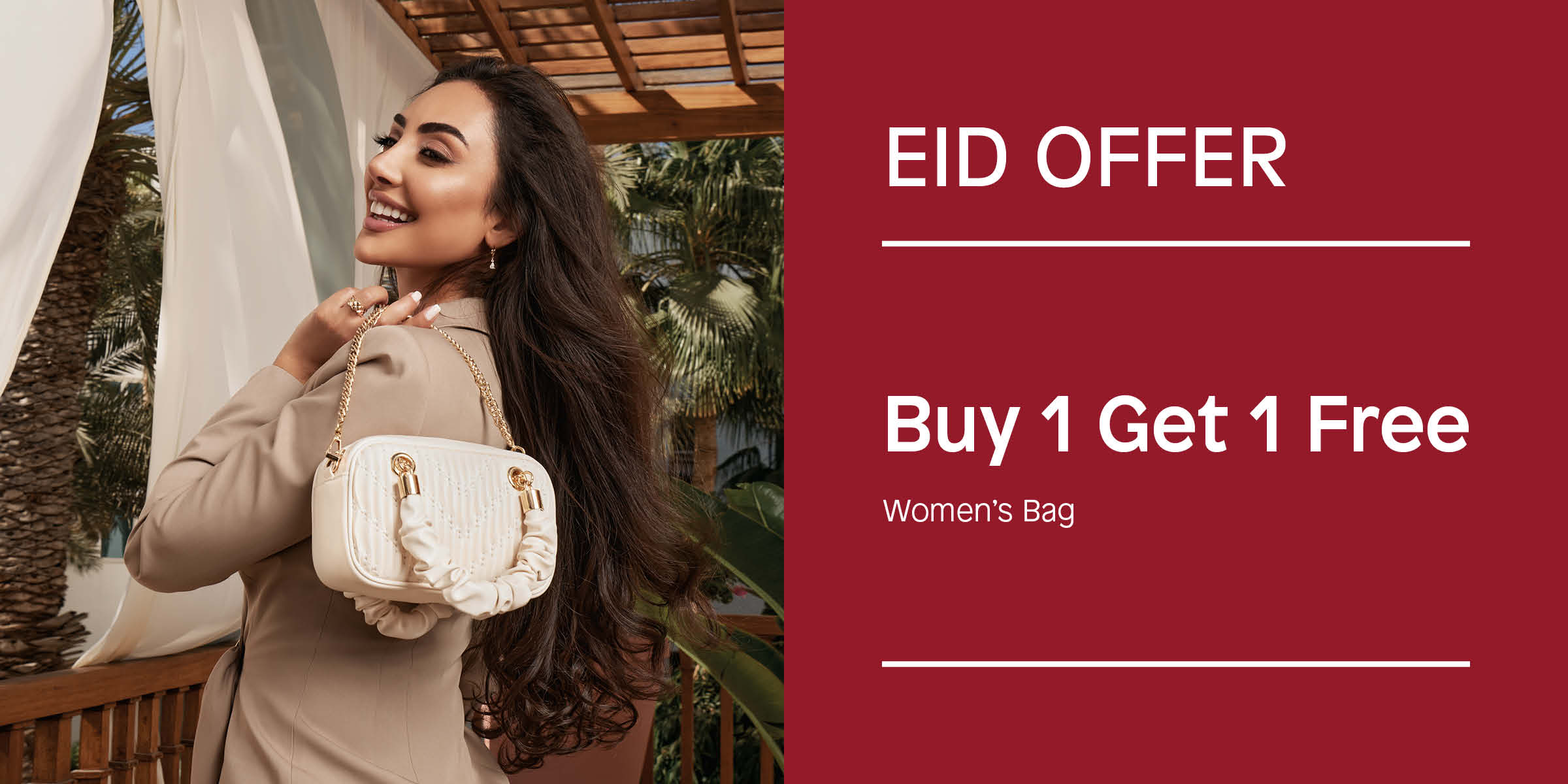 Buy 1 Get 1 Free On Women’s Bags